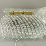 60s 70s lamp light wall lamp wall lamp ice glass space age design