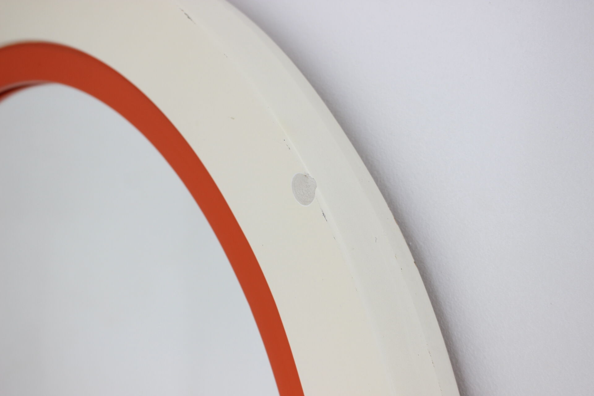 1960s Round Italian Mirror