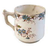 Tasse à café terre de fer polychrome Gien