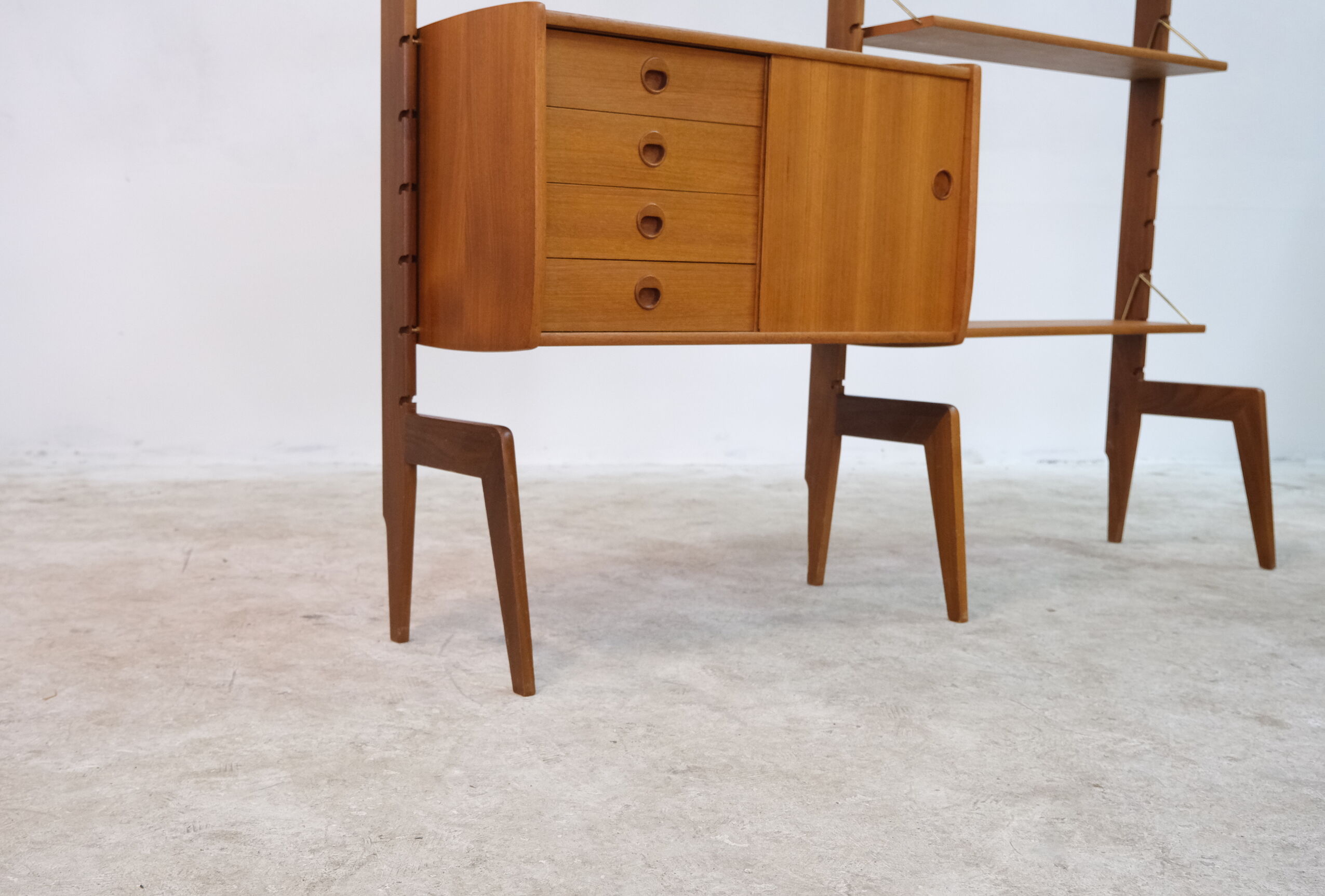 Mid-century wall unit, norway, 1960s