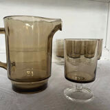 Luminarc glasses set and matching pitcher
