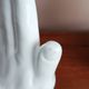 Ceramic hand bookends