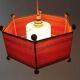 Hexagonal Pendant Lamp, North Sweden — 1960s/1970s