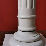 Colonne dorique ancienne en bois