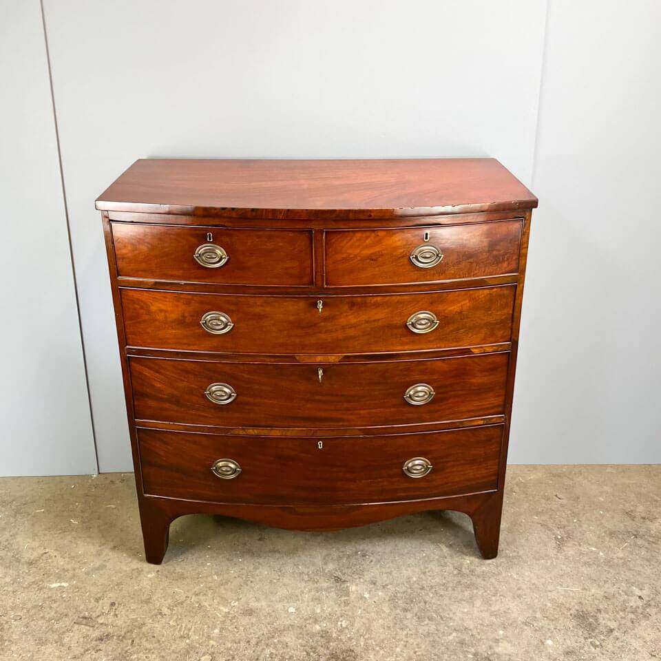 Commode antique, acajou, Angleterre, 19e siècle