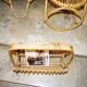 VINTAGE BAMBOO LIVING ROOM SET  1960s