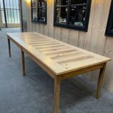 Restored 6-legged farm table