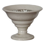 Lampe torchère Art Déco craquelée France 1930