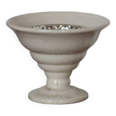 Art Deco cracked torchiere lamp France 1930