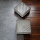 Glass square ceiling light by Erco 1970