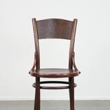 Vintage timeless wooden Cosmos bistro design chair with beautiful carvings