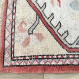 Turkish Rug, Vintage Area Rug, 205 x 311 cm, Handmade Rug, RK 8359