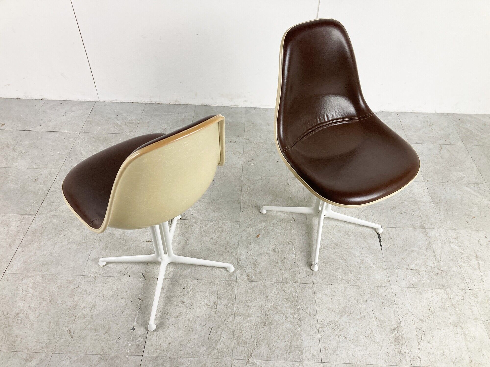 Eames La Fonda chairs by Herman Miller, 1960