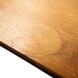 Set of 5 oak wall shelves Marcel Gascoin 50s reconstruction