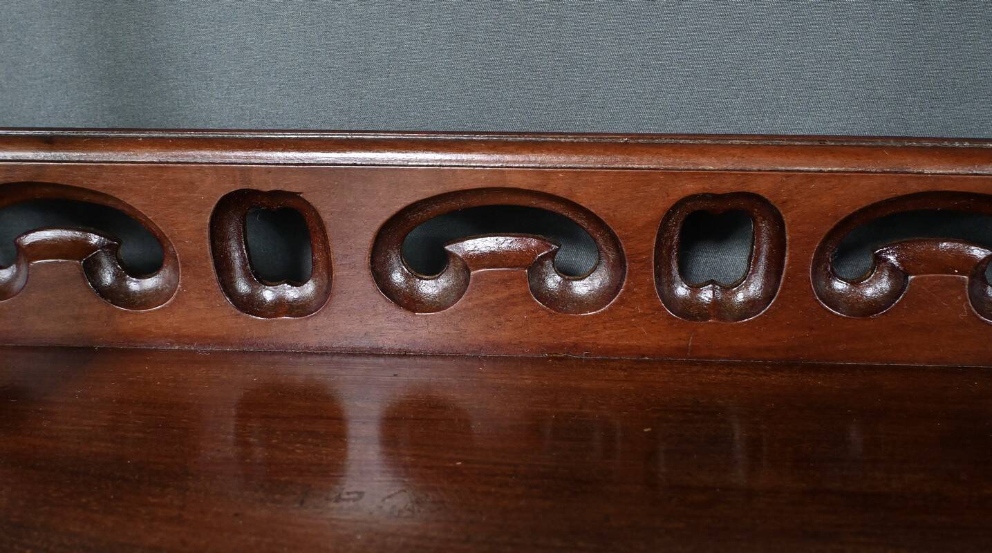 Mahogany Wall Shelf, Louis-Philippe Period – Mid-19th Century