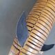 Vintage handmade wooden articulated fish - Ref 854