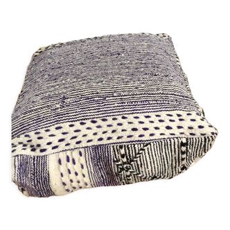 Berber pouf boujad oldschool 60cm by 60cm by 25cm