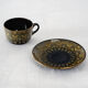 Tea Service - Sarreguemines - Rockingham Model - XIXth Century