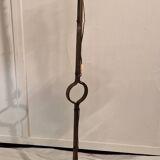 Jean Pierre Ryckaert wrought iron floor lamp 1960 brutalist