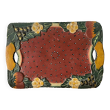 Handcrafted wooden tray