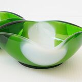 Suite of 3 glove in Murano 1970