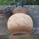 Terracotta ball lamp France 1970
