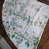 Floral cotton tablecloth