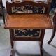 Napoleon III fireplace screen with a discreet shelf – 19th century