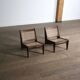 Chaises Kangourou Pierre Jeanneret PJ-SI-59, Inde, 1955