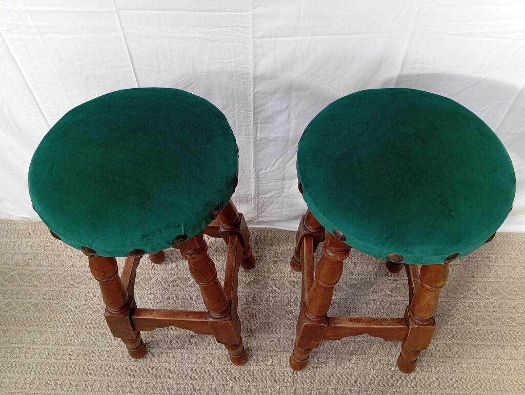 Pair of 70s bar stools