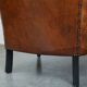 Correct and comfortable sheep leather armchair/armchair with a beautiful finish