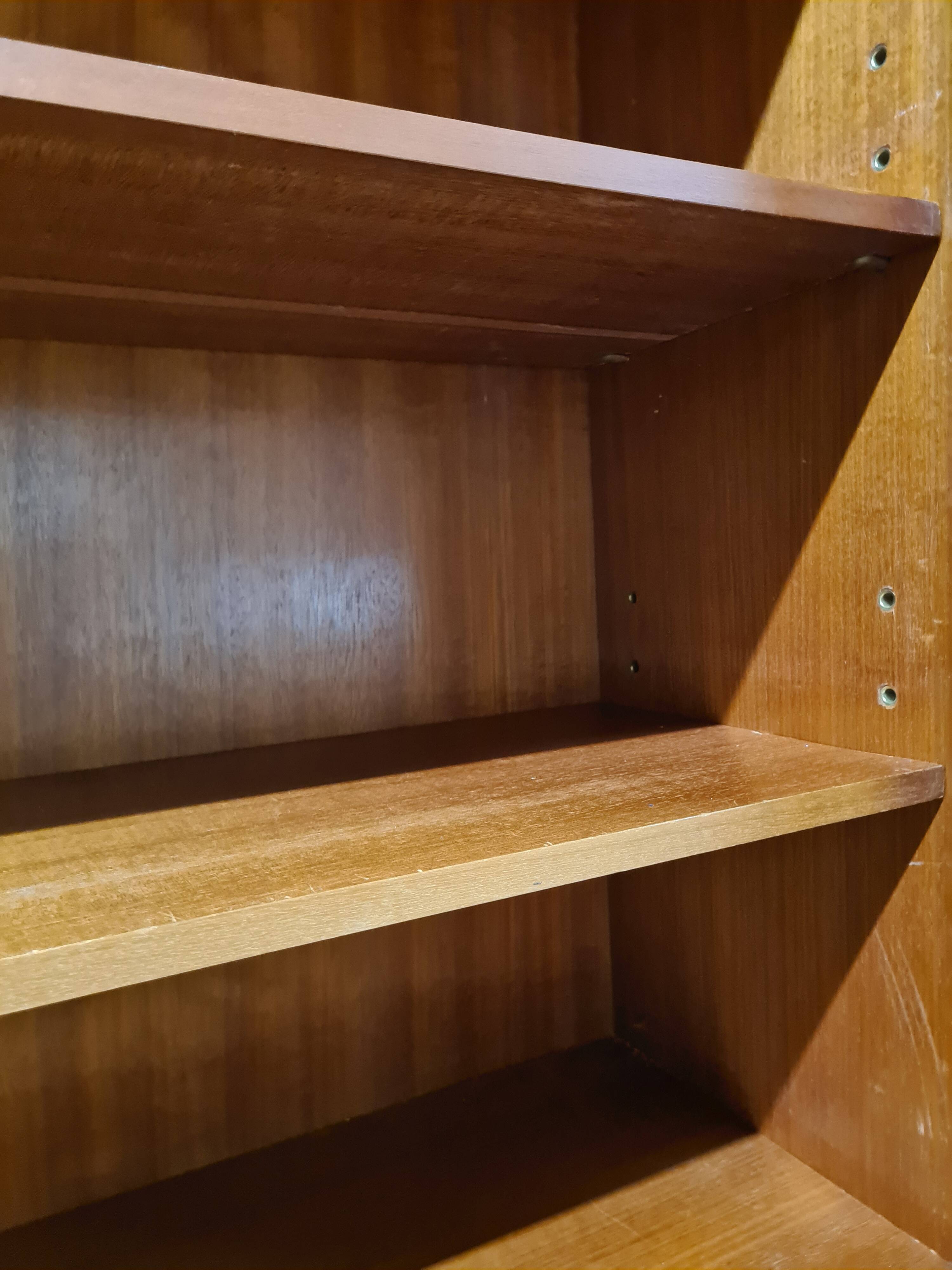 Showcase library 1960 vintage Scandinavian