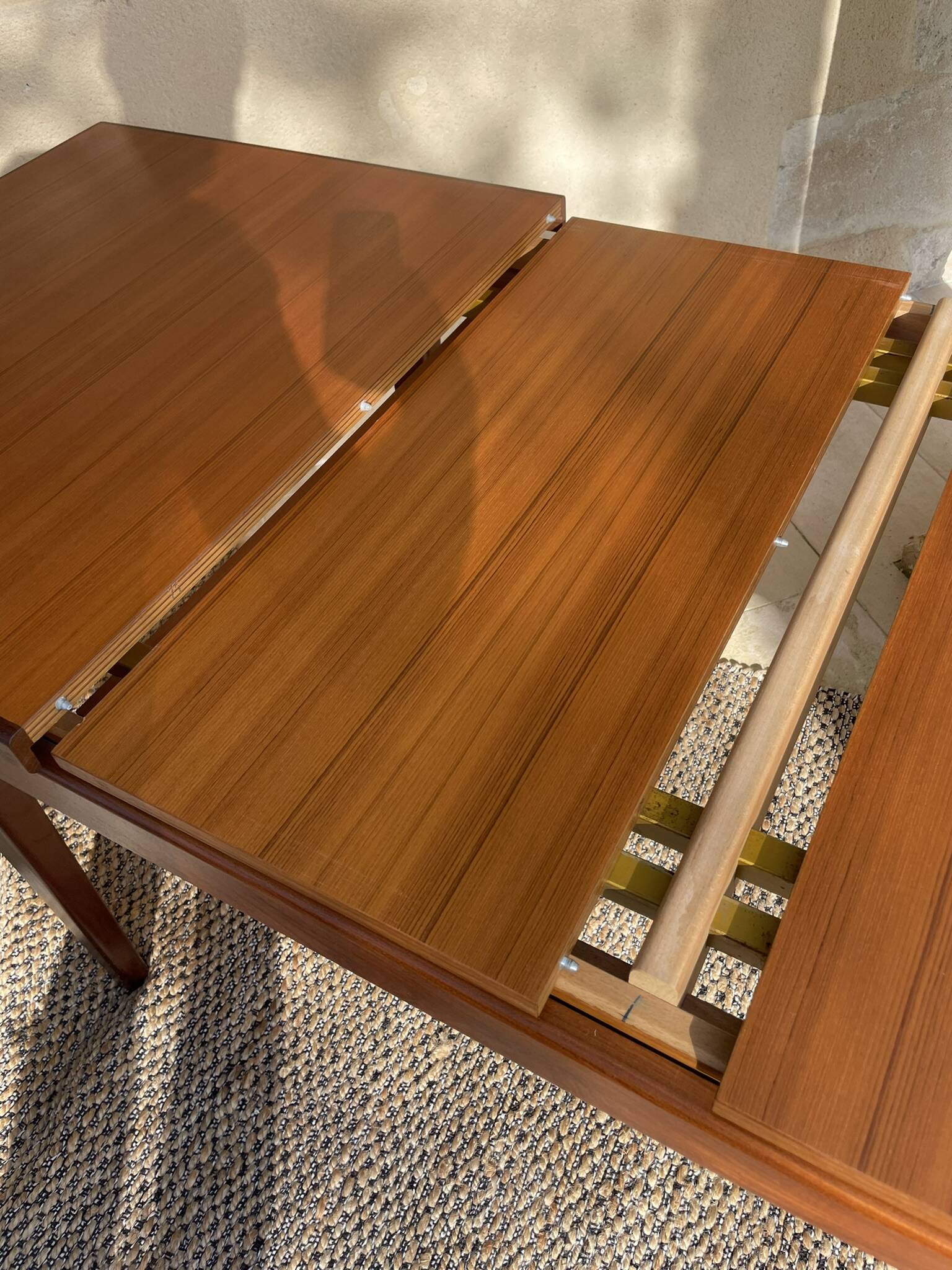 Scandinavian style Sam table in teak from the 60s