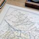 Printed in 1889, Tarn-et-Garonne, old map.