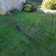 Bench bed metal fine XIX th 1 place 80 x 190