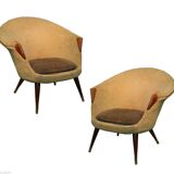 Living room sofa and 2 chairs original Nanna Jorgen Ditzel and