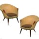 Salon sofa et 2 fauteuils originaux de Nanna and Jørgen Ditzel