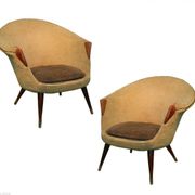 Living room sofa and 2 chairs original Nanna Jorgen Ditzel and