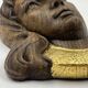 High-Relief Gilded Plaster The Inspired – After Raoul Larche