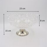 Crystal fruit bowl