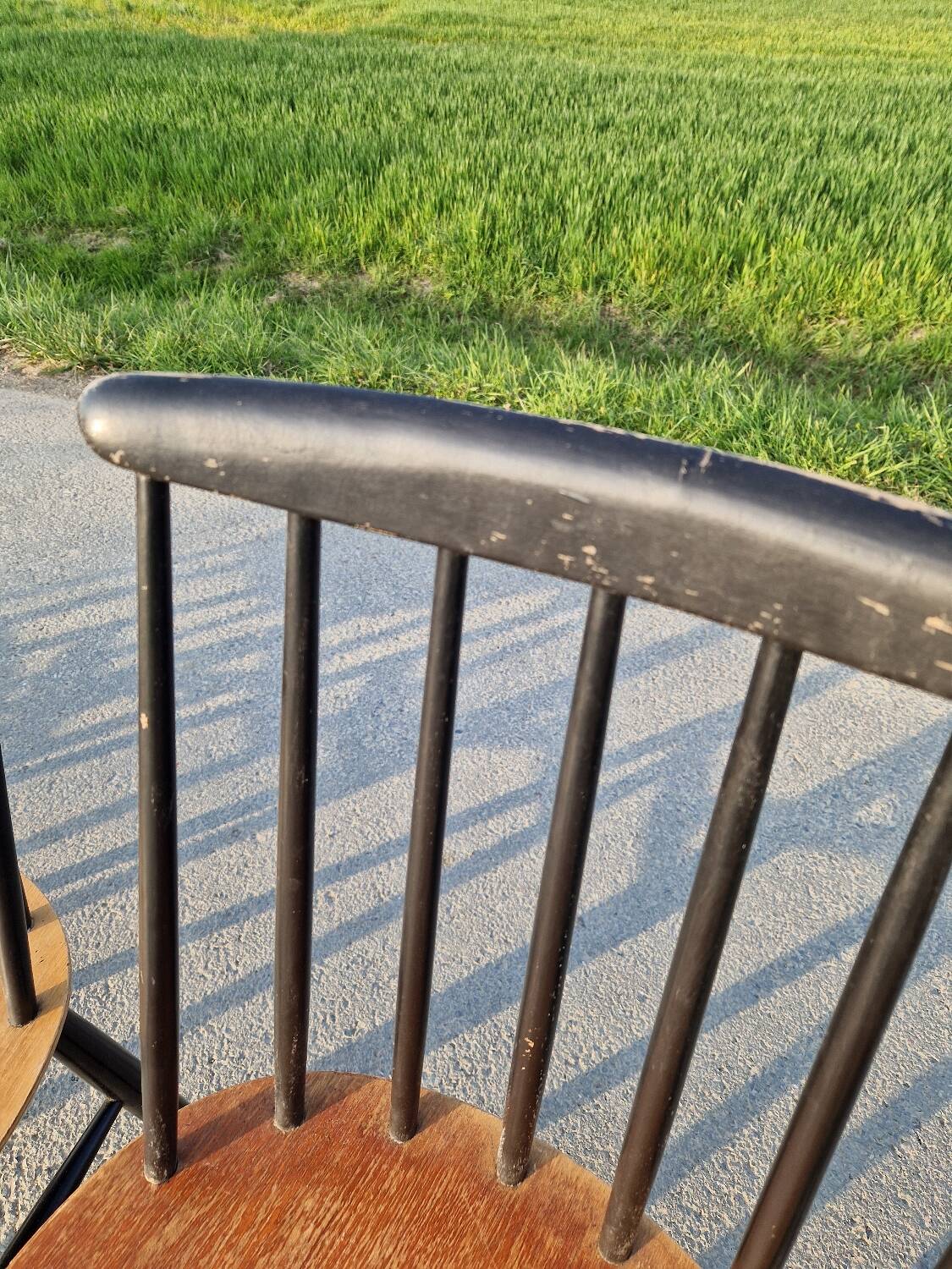 Set of 6 Fannett Scandinavian chairs by Ilmari Tapiovaara 1960.