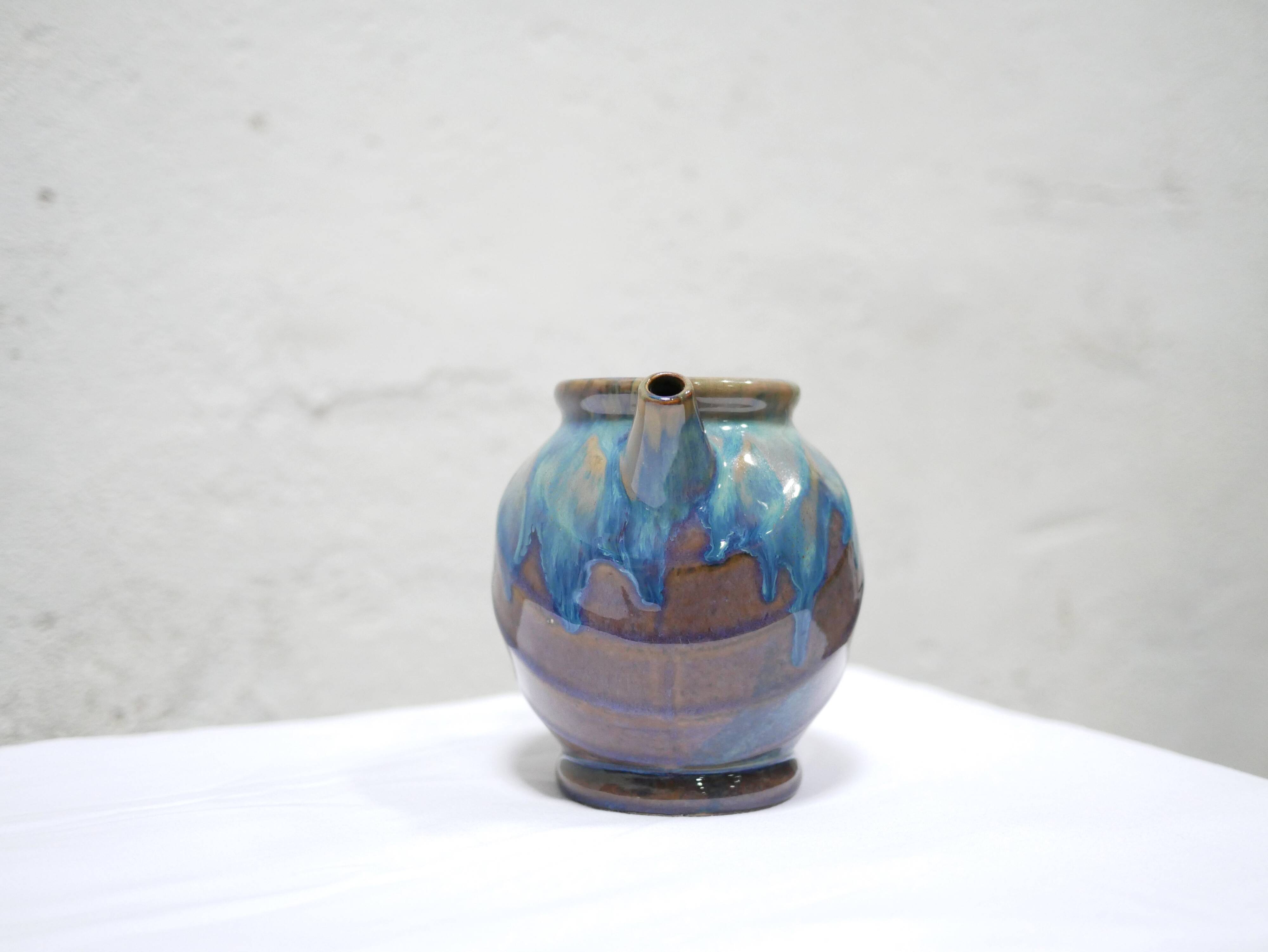 Vintage ceramic pitcher by the Denbac manufacture