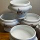 5 bowls to gratin soup porcelain fire Lourioux France