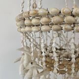 Vintage pendant light - 60s - shell