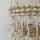 Vintage pendant light - 60s - shell