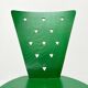 Postmodern green Italian accent chair, 1980s
