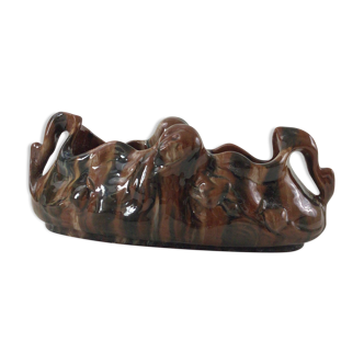 Planter attributed to clément massier - vallauris