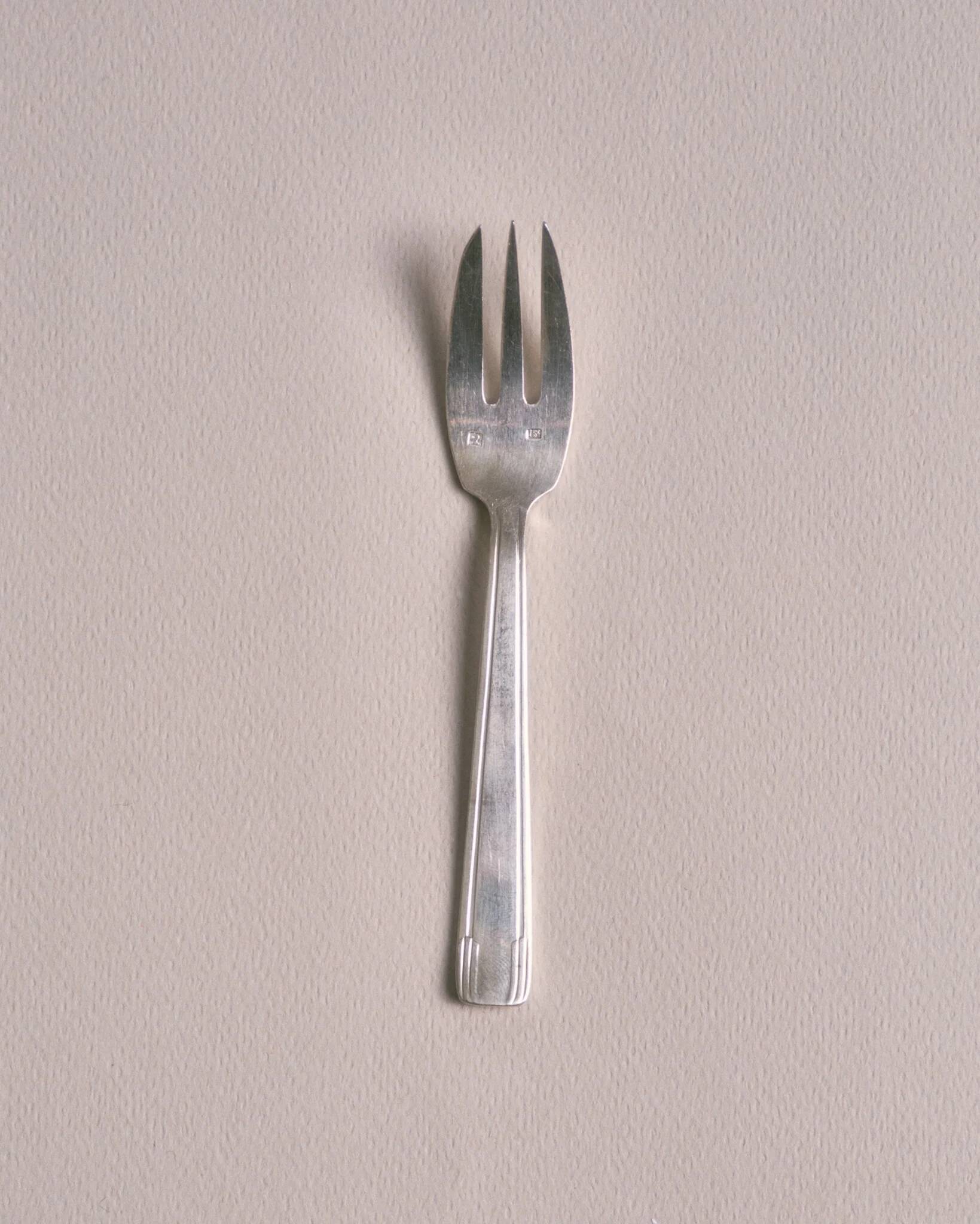 Silver metal dessert service, Henri Carraud