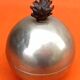 1960s Sugar bowl with a flame-like lid
