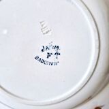 4 antique deep plates model Jasmin Badonviller